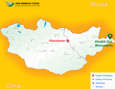 Khalkh gol map