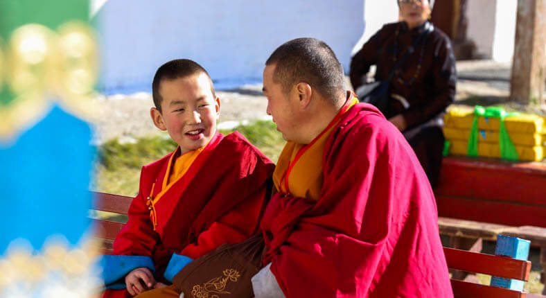 mongolian monks